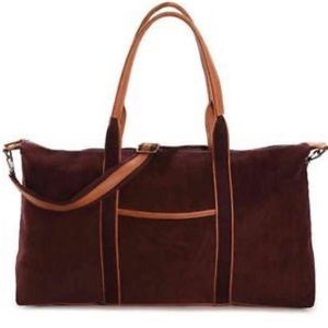 Burgandy Weekender Bag